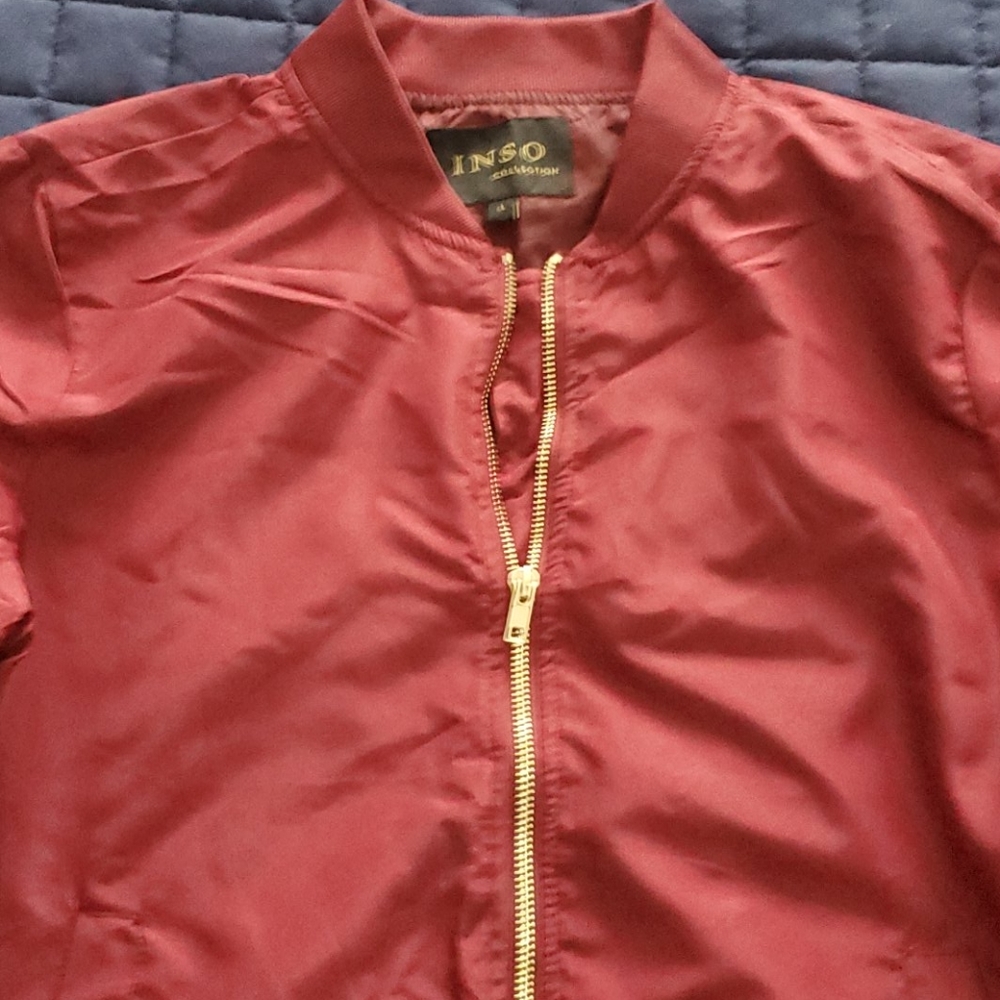 Burgundy Jacket